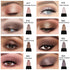 evpct 8Pcs Cream Eye Shadow Brightener Sticks Set for Eyes, Champagne Pearl Taupe Bronze Cocoa Stone Putty Smoky Amethyst Shimmer Matte Pencil Eye shadow Applicator Stick Palette Makeup Waterproof 03