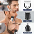 PRITECH Beard Trimmer for Men, 3 in 1 Hair Clippers Kit, Nose Hair Trimmer, Cordless Electric Hair Trimmer (Silver)