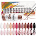 RARJSM Nail Art Gel Liner Painting Polish Set, 12 Colors Autumn Winter Collection, Soak Off Curing Required