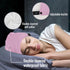 Pack Packs Castor Oil Wrap for Head,Elastic and Reusable Hat Organic Cotton for Women Sleeping,Double Waterproof Layers