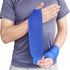 YUNYILAN Wrist Brace Compression Straps for Carpal Tunnel, Adjustable Hand Support, 2 Pack, Blue for Arthritis Relief