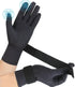 Copper Arthritis Gloves with Adjustable Wrist Strap for Men and Women, Full Finger Compression Gloves for Pain Relief