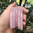 Natural Rose Quartz Gua Sha Massage Tool for Body Skin Facial, Crystal Scraping Board for SPA Therapy