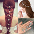 Jaciya 18 Pack Starfish Hair Pin Hair Jewelry for Beach Themed Wedding & Party, Women Headwear Accessories