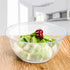 Tebery 100 Pack Clear Premium Plastic Bowls, 11.5OZ Disposable Hard Soup Bowls for Parties, Weddings, Everyday Use