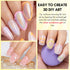 Makartt 3D Gel Nail Art Sculpting Gel - 15g No Wipe Clear Nail Glue for DIY Nail Designs