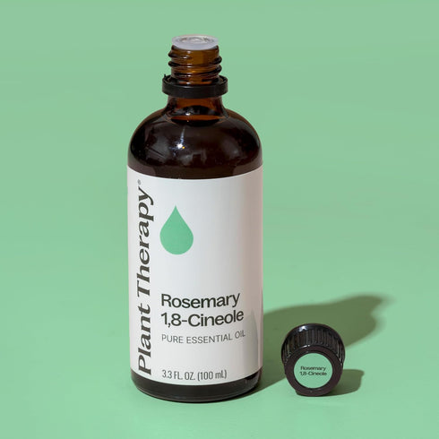 Plant Therapy Rosemary Essential Oil for Hair Growth, 100 mL (3.3 oz)