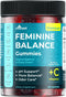 MONSET Feminine Balance Gummies for Women Vaginal Probiotics for Women pH Balance