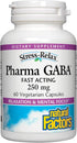 Natural Factors Stress-Relax Pharma GABA 250 mg - Non-Drowsy Stress Support for Relaxation & Mental Focus, 60 Capsules