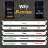 RANKAZ 30 Natural Shilajit Honey Sticks Organic - Sticks, Shilajit Honey Fulvic Acid and Trace Minerals