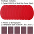 Unikstep 5 Pairs Anti Slip Shoe Sole Grips, Non Skid Rubber Pads for Bottom and Heel