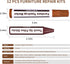 Furniture Repair Kit Wood Markers, Markers and Wax Sticks for Stains, Scratches, Touch Ups, and Cover Ups
