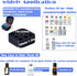 JFGLORIX 10ml U-100 Vials,9-Slot,Black (9 Insulin Fridge Holder Storage Case Insulin Vial Protector Holder Insulin