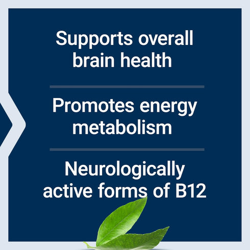 Life Extension B12 Elite - 60 Lozenges with Adenosylcobalamin and Methylcobalamin for Brain Health