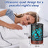 with7 Essential Oil Diffuser- Aromatherapy Diffuser Colors Light and Auto-Off for Women Metal Cool Mist Humidifier