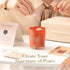 Set, for Mom Aromatherapy Bracelet & Crystal Candle Luxury Relaxation Pamper Gift Box from Daughter, Son or Husband