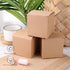 VGOODALL 50PCS Mini Gift Boxes, Tiny Brown Cardboard Favor Boxes for Wedding Birthday Party Bridal Shower Treats
