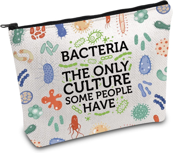 FOTAP Biology Teacher Gift - Microbiologist Survival Kit, Med School Gift, Germaphobe Makeup Bag