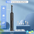 Tooth Polisher, Rechargeable Electric Whitening Kit for Daily Teeth Whitening and Cleaning, 3 Polish Pastes, 5 Brush
