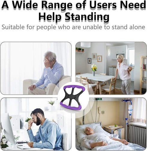 OVIFM Lift Assists Standing Aid-Handicap Bar with None Slip Grip Handles, Portable Lift Aid to Transfer Elderly