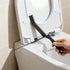 Luxzio 7 Set Pcs Hard Bristle Crevice Cleaning Brush - for Grout, Tight Spaces & Gap Cleaning, Deep Reach Narrow