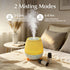 Noigoa 300ML Home,23dB Essential Oil Diffuser with Fabric Cover, with Remote Control, Ultrasonic Cool Mist Humidifier