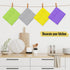 Swedish Dishcloths for Kitchen, 10 Pack Absorbent Cellulose Sponge Cloths, Washable Non-Scratch Quick Drying Rag