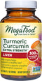MegaFood Turmeric Curcumin Extra Strength - Liver Support with Black Pepper and Milk Thistle Extract - Vegan - 60