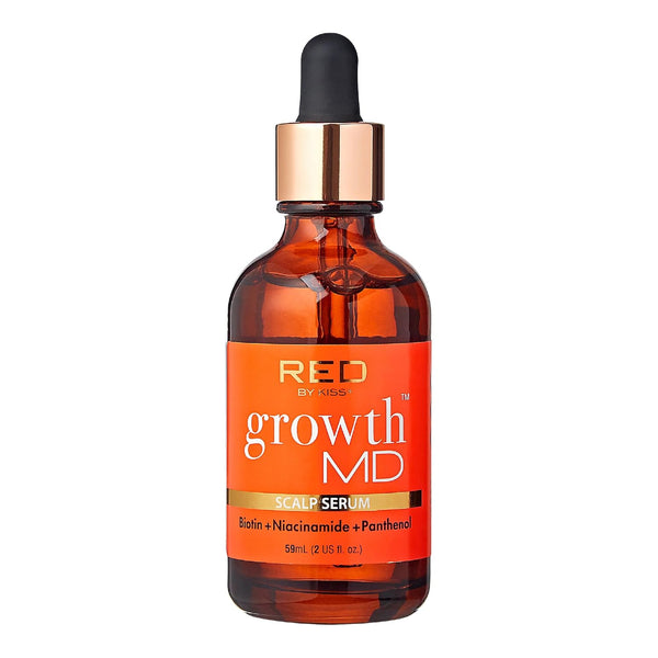 RED by Kiss Growth MD Hair Growth Scalp Serum with Biotin, Rosemary Oil, and USDA Certified Organic Ingredients