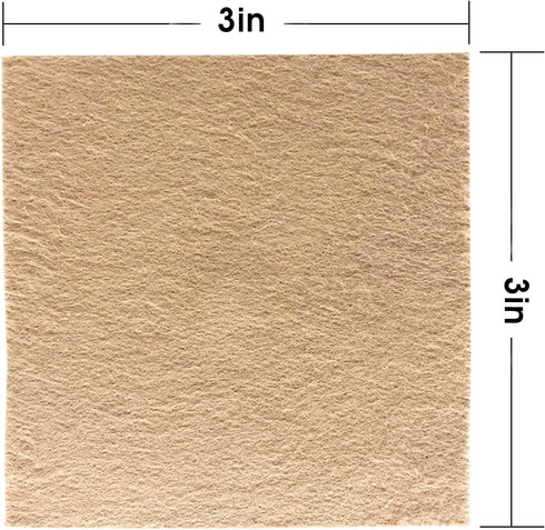 Extra Durable Moleskin Patches 10 Pack - 3" x 3" by RadBizz