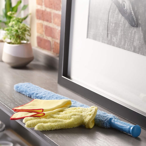 E-Cloth High Performance Dusting Glove, Microfiber Cleaning Cloth for Wood and Leather Surfaces