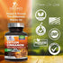 Pure Ceylon Cinnamon Capsules, Certified Organic, Non-GMO, Gluten-Free, Sri Lanka Powder Supplement, Vegan, Sugar Free