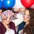 Olbye 4th of July Headband, Patriotic American Flag Hairband, USA Red White Blue Wide Knotted Head Band