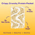 MAGIC SPOON Treats - High Protein, Low Carb, Keto Friendly Cereal Bar, On-The-Go Healthy Snack (Birthday Cake, 8 Bars)