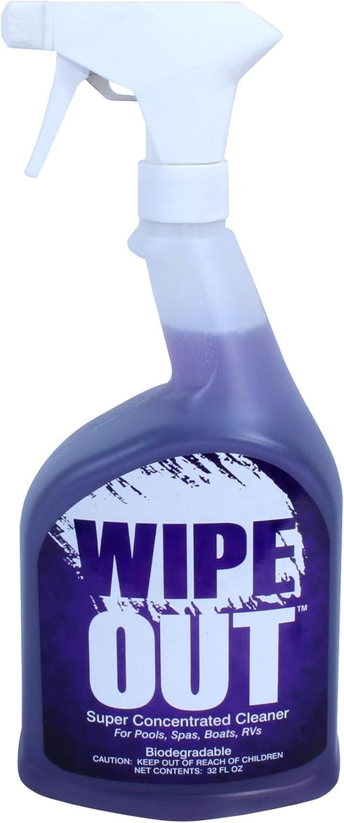 WIPE OUT Wipeout 6012 All Purpose Surface Cleaner for Swimming Pools, 1-Quart