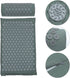 Set Acupoint Massage Pillow and Non-Slip Yoga Mat with Carry Bag, Portable Acupuncture Therapy Pillow for Home Massage