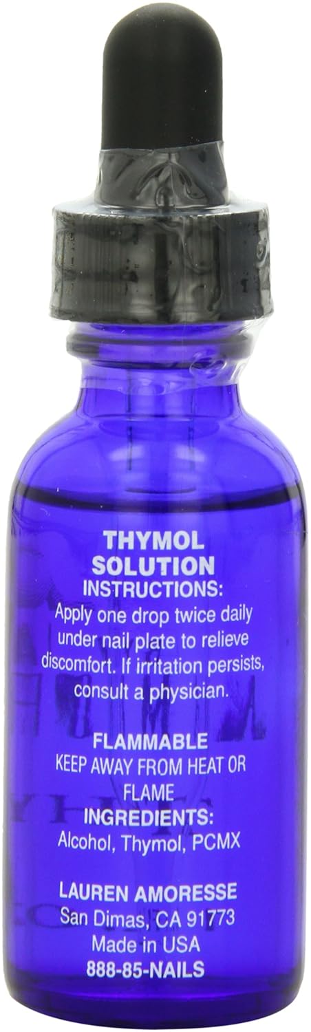 Thymol Nail Care Oil Infused with Thyme Extract, 1 Fluid Ounce