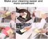 KRIZJUES Sponge Individually Wrapped, Kitchen Dishwashing Sponge, Mesh Net Scouring Pad, Odor-Free Sponge Wipes
