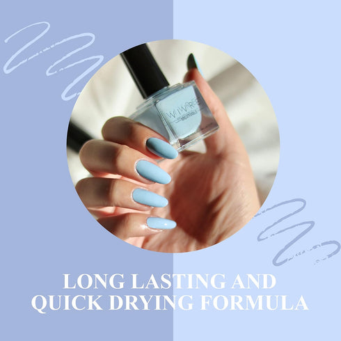 VIVRE Cosmetics Nail Polish - Quick Dry, Shiny, Halal, Vegan, Non-Toxic for Women and Girls - Ferris Wheel Affair