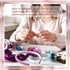 Hotop 100 Pcs Plastic Headbands Bulk, 1 Inch Wide Craft No Teeth Plain Headbands for Girls Women (White)