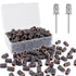 Rolybag Sanding Bands for Nail Drill - 100 Fine Sand Bands with Storage Box for 3/32" Nail Drill