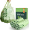 AYOTEE 1.6-2 Gallon Compostable Trash Bags, 50 Count Mini Biodegradable Kitchen Food Scrap Waste Bags with Handle Tie