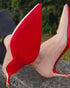 Prevention(8"x4" 3Pairs) Red Bottom Shoe Sole Protector,Sole Guard - Non-Slip Shoe Pads | Compatible with Christian