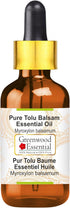 Pure Tolu Balsam Essential Oil (Myroxylon balsamum) with Glass Dropper, Steam Distilled 30ml (1.01 oz)