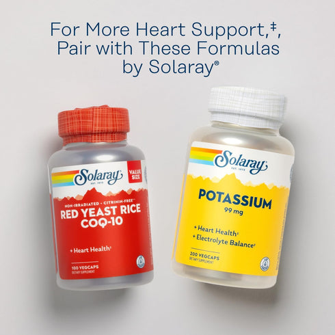 Solaray Organic Garlic Pills, 560 mg, Vegan, 100 Servings, Heart Health Support