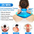 Neck Ice Pack Wrap, Reusable Gel Ice Pack for Neck Shoulders, Cold Compress Therapy for Pain Relief, Injuries, Swelling, Bruises, Sprains, Inflammation and Cervical Surgery Recovery