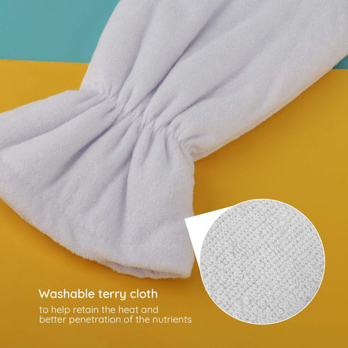 Paraffin Wax Mittens, Segbeauty Larger Thicker Heated Hand SPA Mittens for Women, Gloves for Hot Wax Therapy