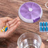 HGIYA Family First Aid Box Portable Medicine Chest Storage Cabinets Organizer Weekly Pill - Easy Open Medication,Pills