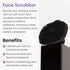 The Man Face Scrubber, Silicone Exfoliator for Men, Gentle Face Massager, Removes Dead Skin, 1 Pack