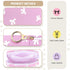 Period Bag for Teen Girls, Canvas Sanitary Napkin Storage Bag with Zipper, Portable Menstrual Pad Bag Tampon Holder